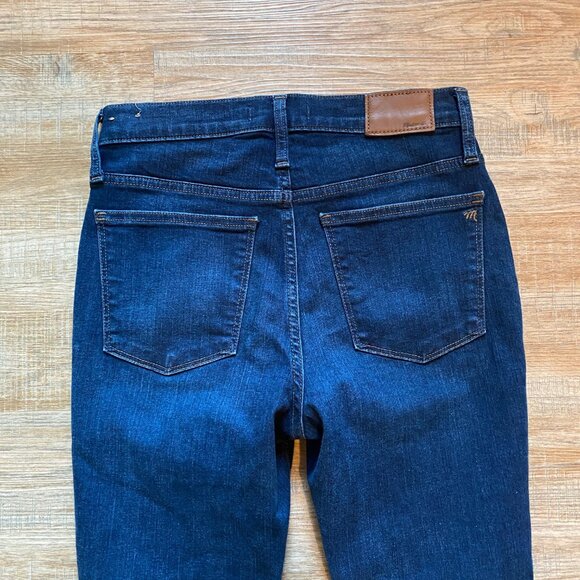 Madewell Petite 10" High-Rise Skinny Jeans in Hayes Wash, 27P - Picture 7 of 11